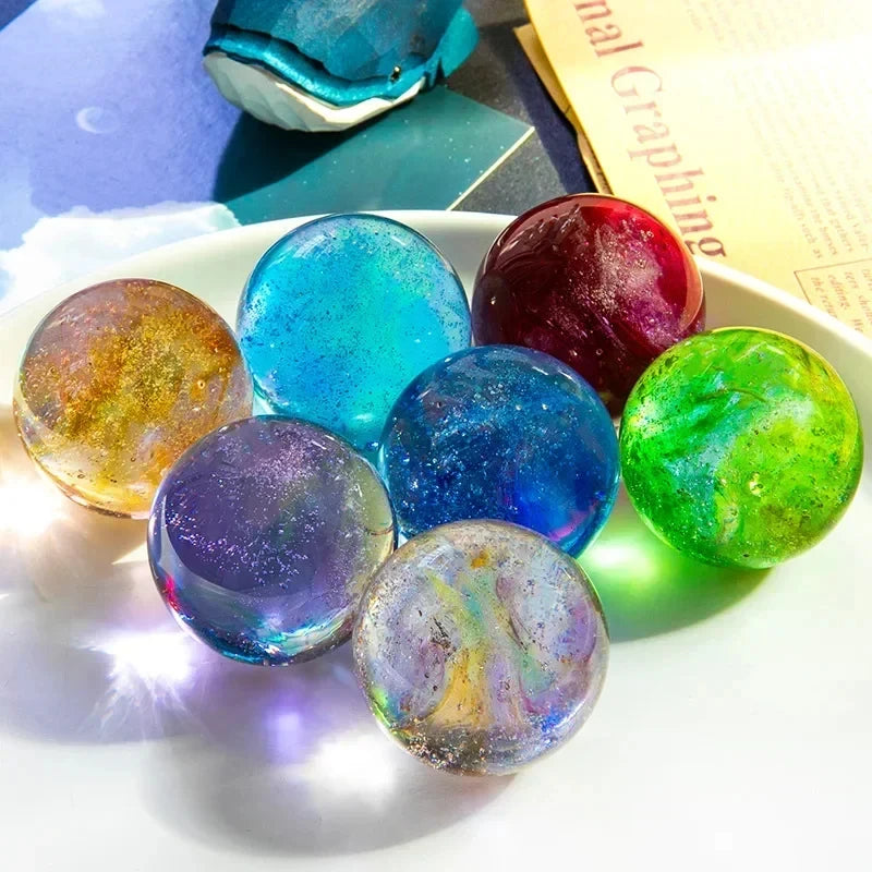 7-Color Glass Crystal Balls
