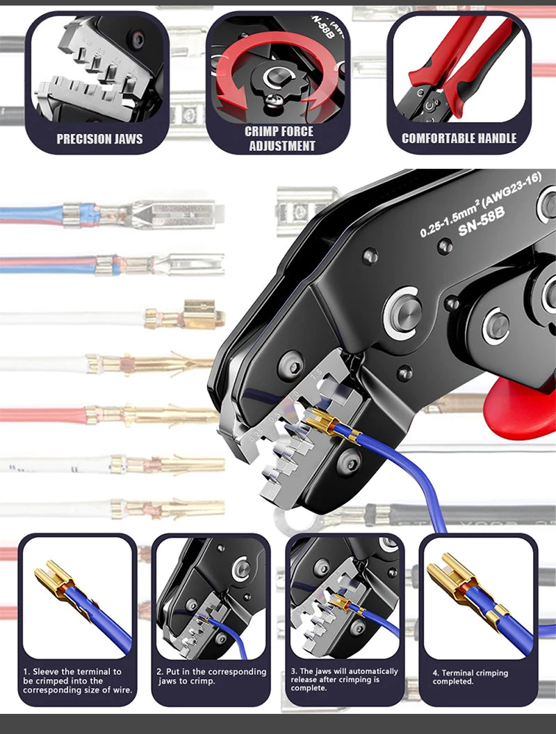 Ratcheting Crimping Tool