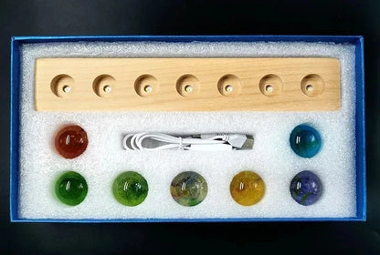 7-Color Glass Crystal Balls