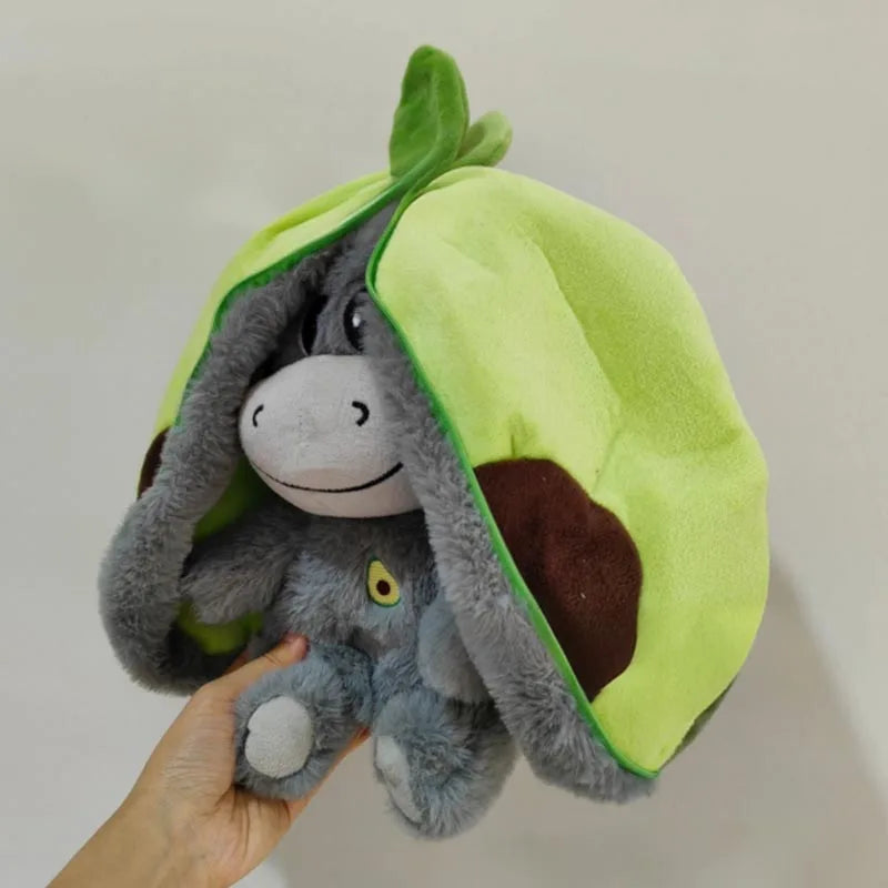 Strawberry Donkey Breathing Plush Doll for kids